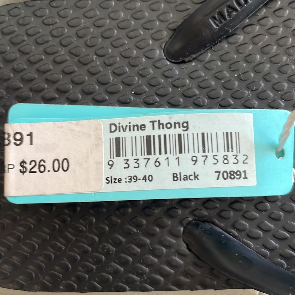 Seafolly Divine Thong Sandal - Picture 2 of 2